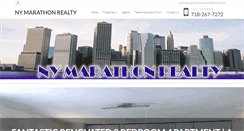 Desktop Screenshot of nymarathonrealty.com